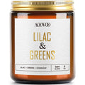 AOOVOO Lilac Candle, Candles Gifts for Women, Green Leaves Lilac Candle, Scented Candle AOOVOO Au supplements