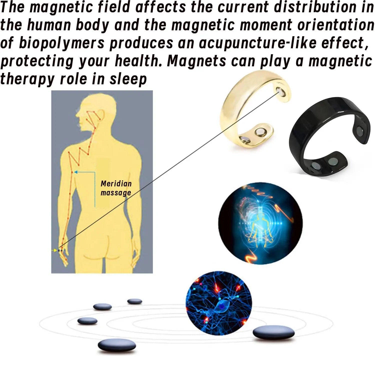 HVZZ Calmi Ring, Olux Rings for Women, Calmi Magnetic Ring for Lymphatic Drainage Arthritis Pain Relief HVZZ Au supplements