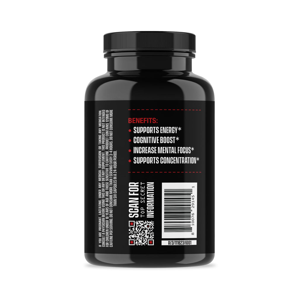 Jocko Fuel Brain Power - Nootropic Dietary Supplements for Memory & Focus wiht L Theanine, L Carnitine- Energy & Focus Supplement (90 Capsules) Jocko Fuel Au supplements