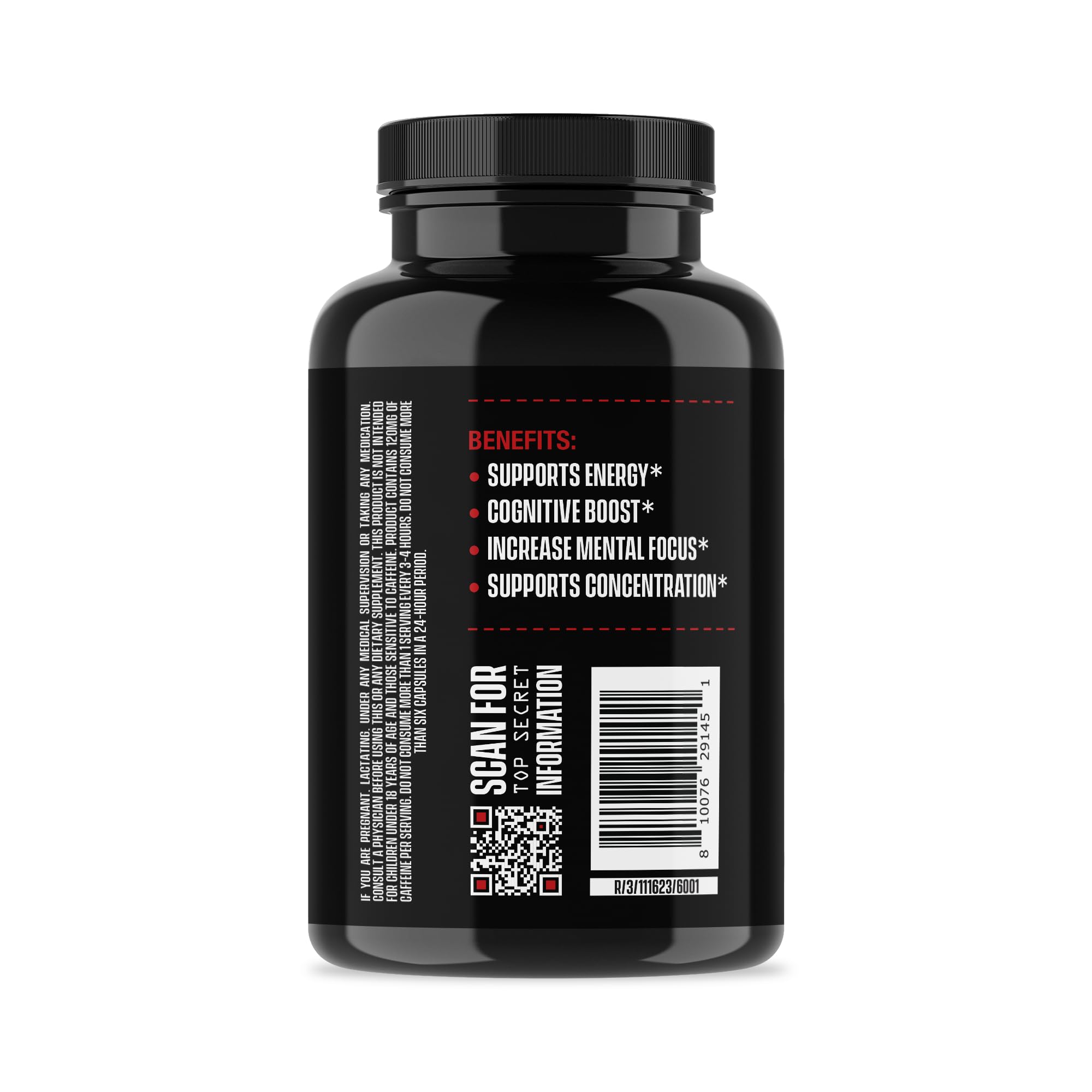 Jocko Fuel Brain Power - Nootropic Dietary Supplements for Memory & Focus wiht L Theanine, L Carnitine- Energy & Focus Supplement (90 Capsules) Jocko Fuel Au supplements