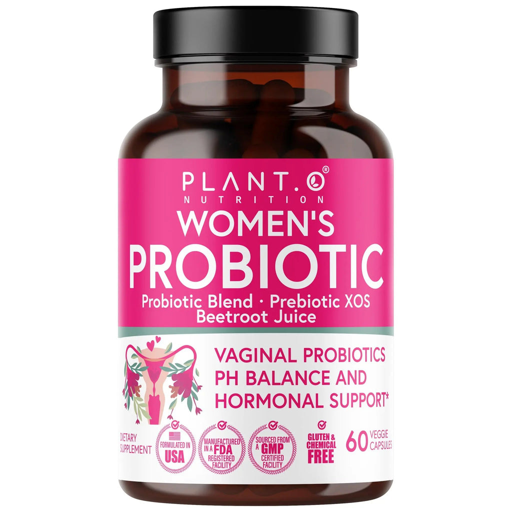 PLANT.O NUTRITION Vaginal Probiotics for Women with 4 Lactobacillus Strains Probiotic & Prebiotic Blend PLANT.O NUTRITION Au supplements
