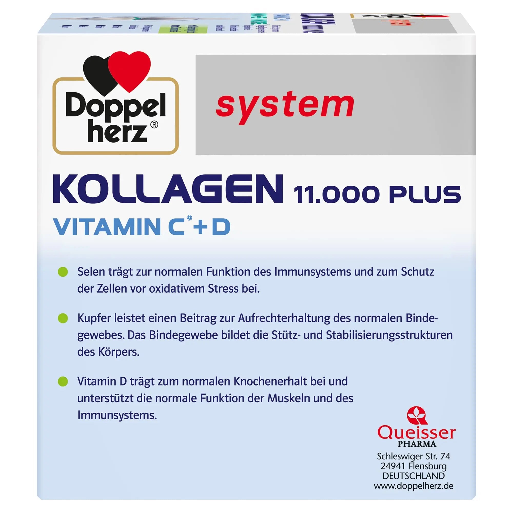 Doppelherz collagen 11,000 ampoules, 30 x 25 ml, PZN:7625039 My Store Au supplements