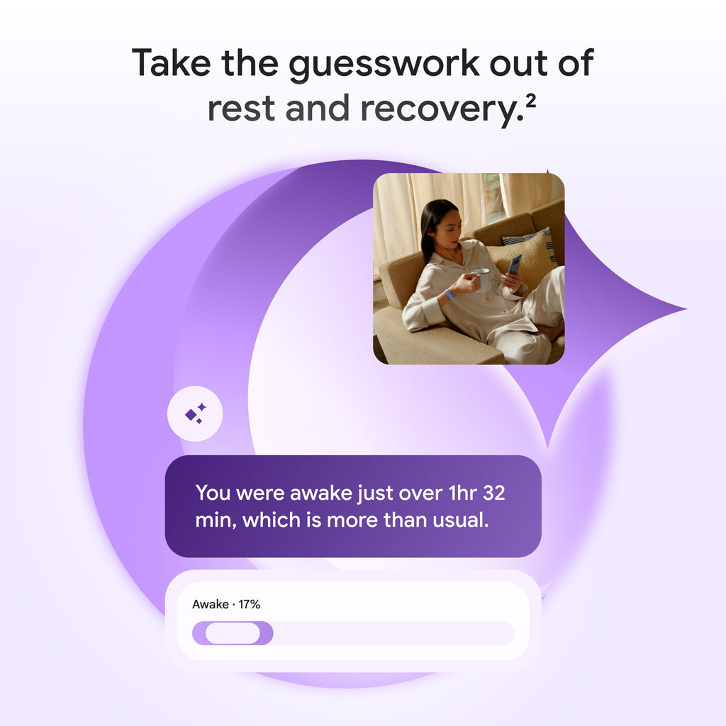 Google Fitbit Air - Screenless Activity Tracker with Fitness, Heart Rate, and Sleep Tracking - Personalized AI-Powered Coaching - Up to 7 Days’ Battery Life - Works with iOS and Android - Berry Fitbit Au supplements