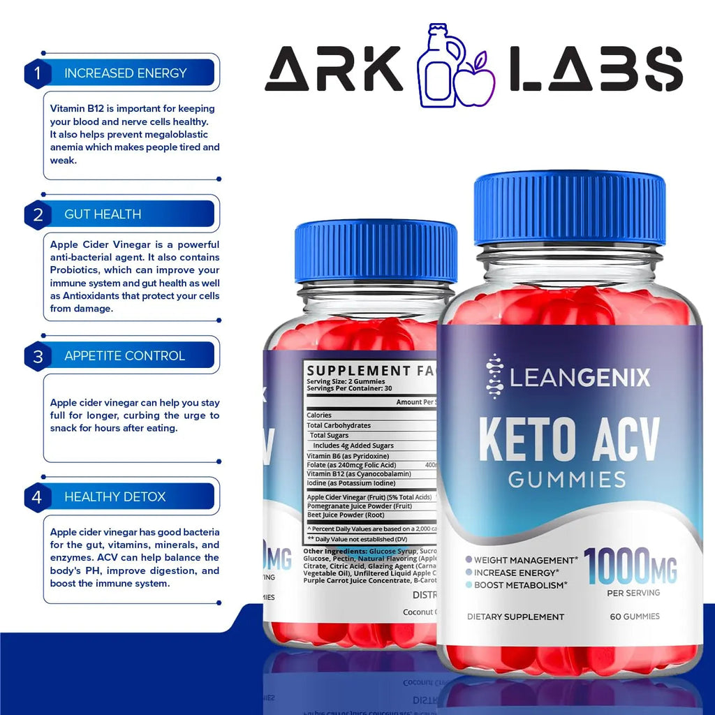 Leangenix Keto ACV Gummies, Leangenix Keto ACV Gummies Advanced Weight Loss 1000MG Ark Labs Au supplements