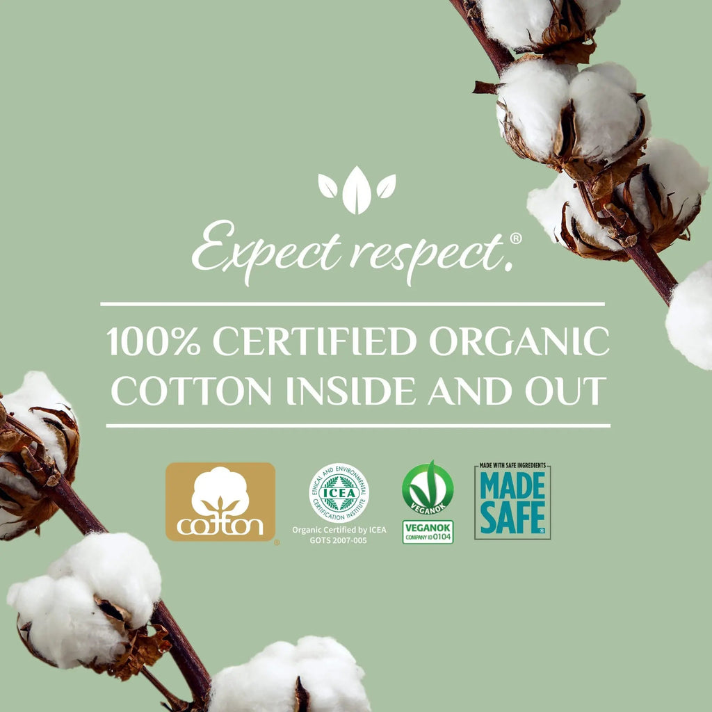 Organyc 100% Organic Cotton Light Incontinence Liners for Bladder Leakage Control Organyc Au supplements