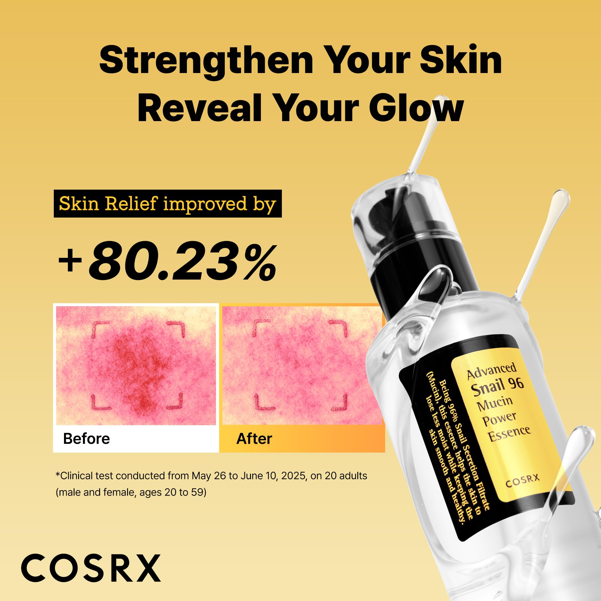 COSRX Snail Mucin Repairing Serum 100ml, Hydrating Serum for Face with Snail Secretion