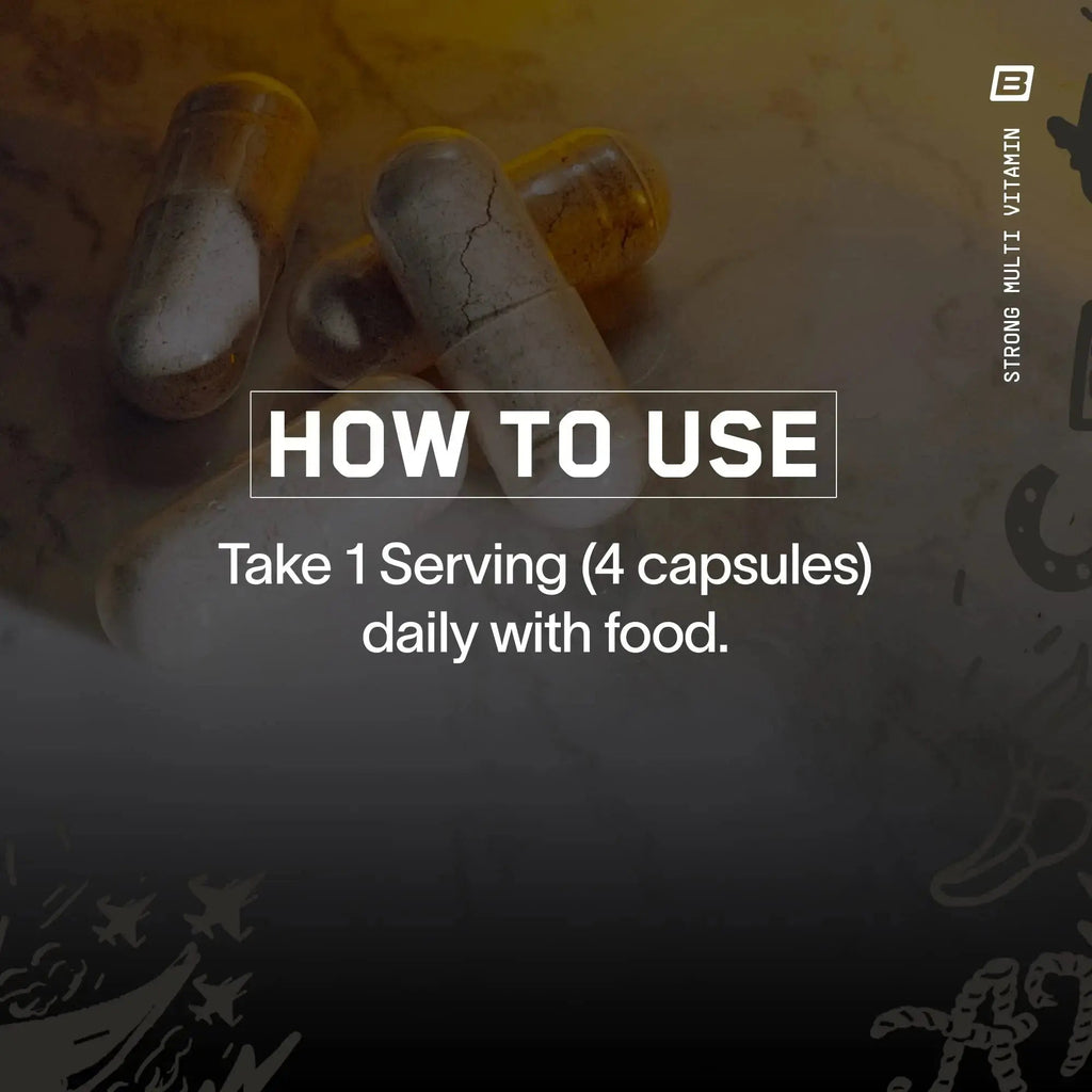 BARE PERFORMANCE NUTRITION BPN Strong Multi-Vitamin 30 Day Supply + Recover Post-Workout Muscle Recovery Drink Mix BARE PERFORMANCE NUTRITION Au supplements
