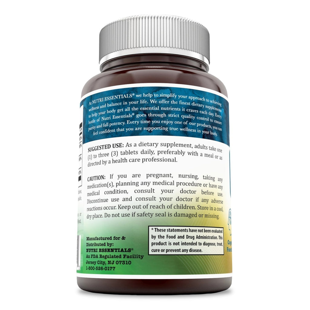 Nutri Essentials Calcium Magnesium Zinc + Vitamin D3 Tablets- Promotes Strong Bones & Teeth, Support Nerve & Muscle Function* (300 Count) Nutri Essentials Au supplements