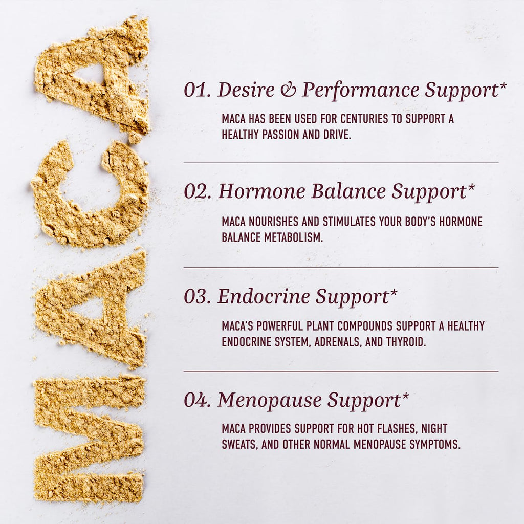 Maca Root Gummies with Natural Peach Flavor | Drive, Performance & Energy Support | Hormone Balance for Women and Men | Herbal Supplements 200MG Extra Strength | Vegetarian, Non-GMO | 60 Gummies SMNutrition Au supplements