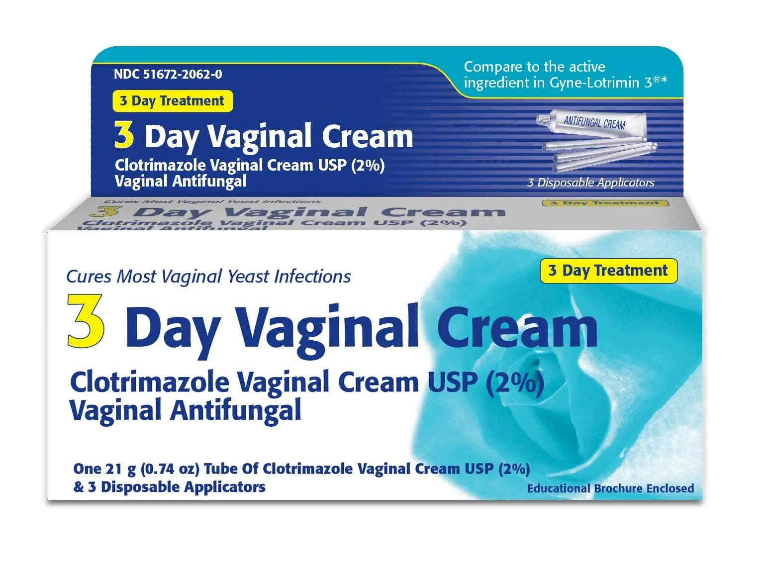 Clotrimazole 3 -Day Vaginal Cream - 0.74 Oz (PACK OF 3) Clotrimazole Au supplements