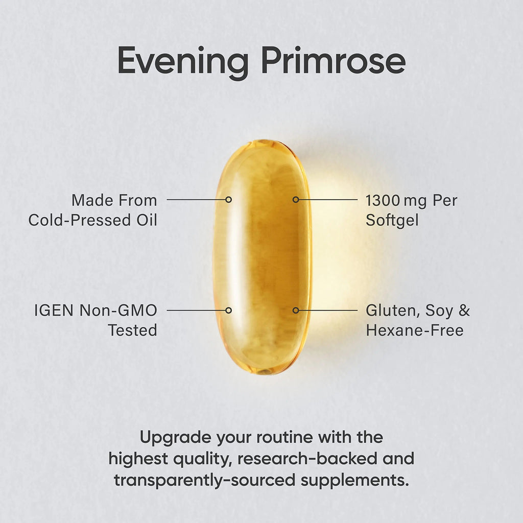 Sports Research Evening Primrose Supplement from Cold Pressed Oil Sports Research Au supplements