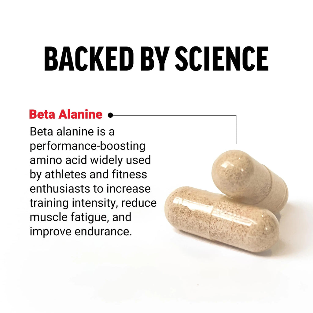 FORCE FACTOR Beta Alanine Capsules, Beta-Alanine Endurance Supplement to Boost Force Factor Au supplements