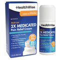 HealthWise 2X Medicated Roll-On | 10% Menthol + 20% Methyl Salicylate | Pain Relief Cream | 3 oz. 88.5 mL | Quick-Dry Formula | Immediate Penetrating Action | Topical Analgesic HealthWise Au supplements