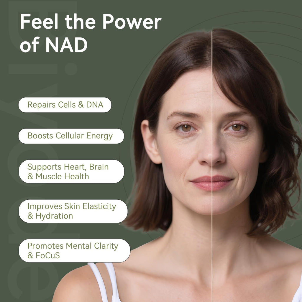 NAD Supplement with Liposomal Resveratrol – 900mg NAD Booster with Quercetin Phytosome for Energy, Focus & Healthy Aging – Cellular Support for Adults 30+ – 80 Capsules, 40-Day Supply BIYODE Au supplements