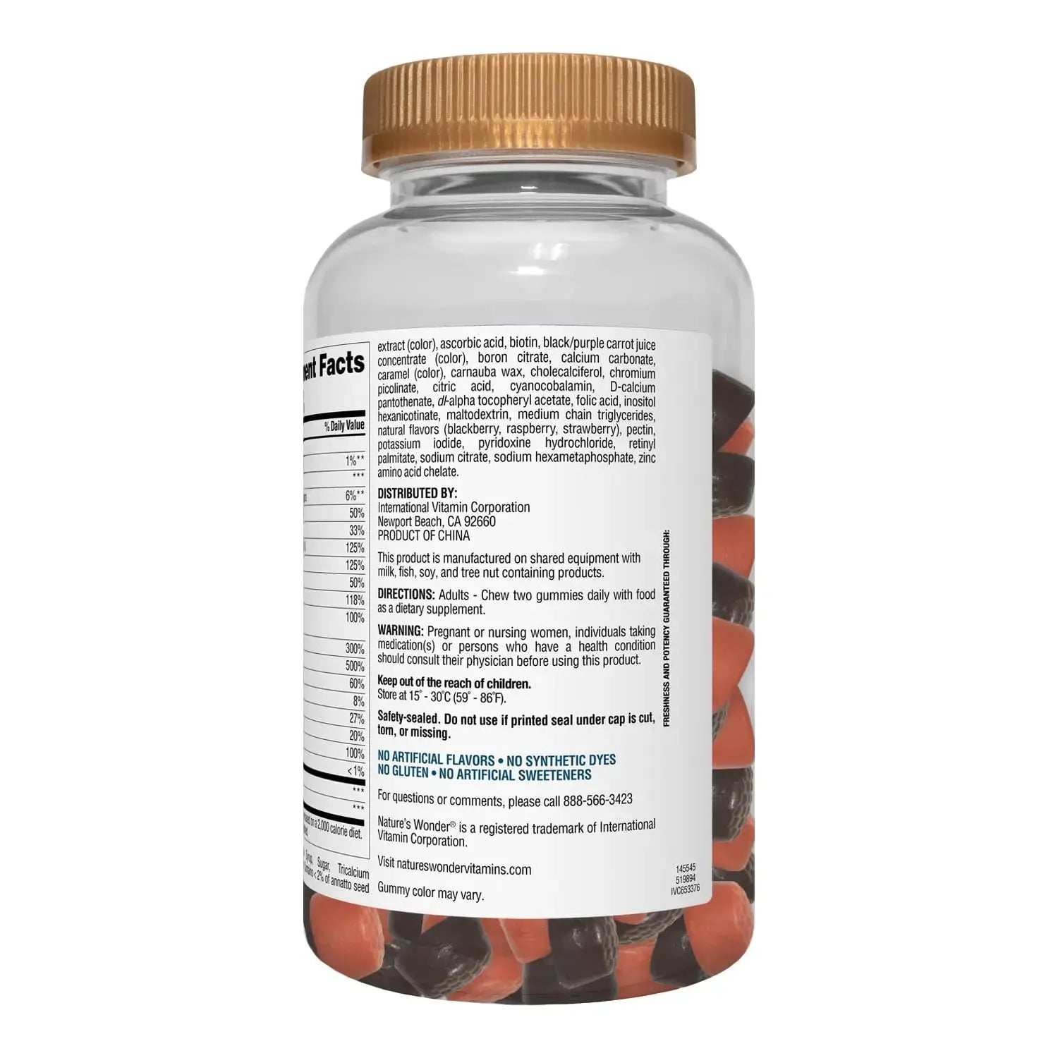 Nature's Wonder Women's Multivitamin Gummies, Supports Energy, Metabolism, Bone and Immune System Health Nature's Wonder Au supplements