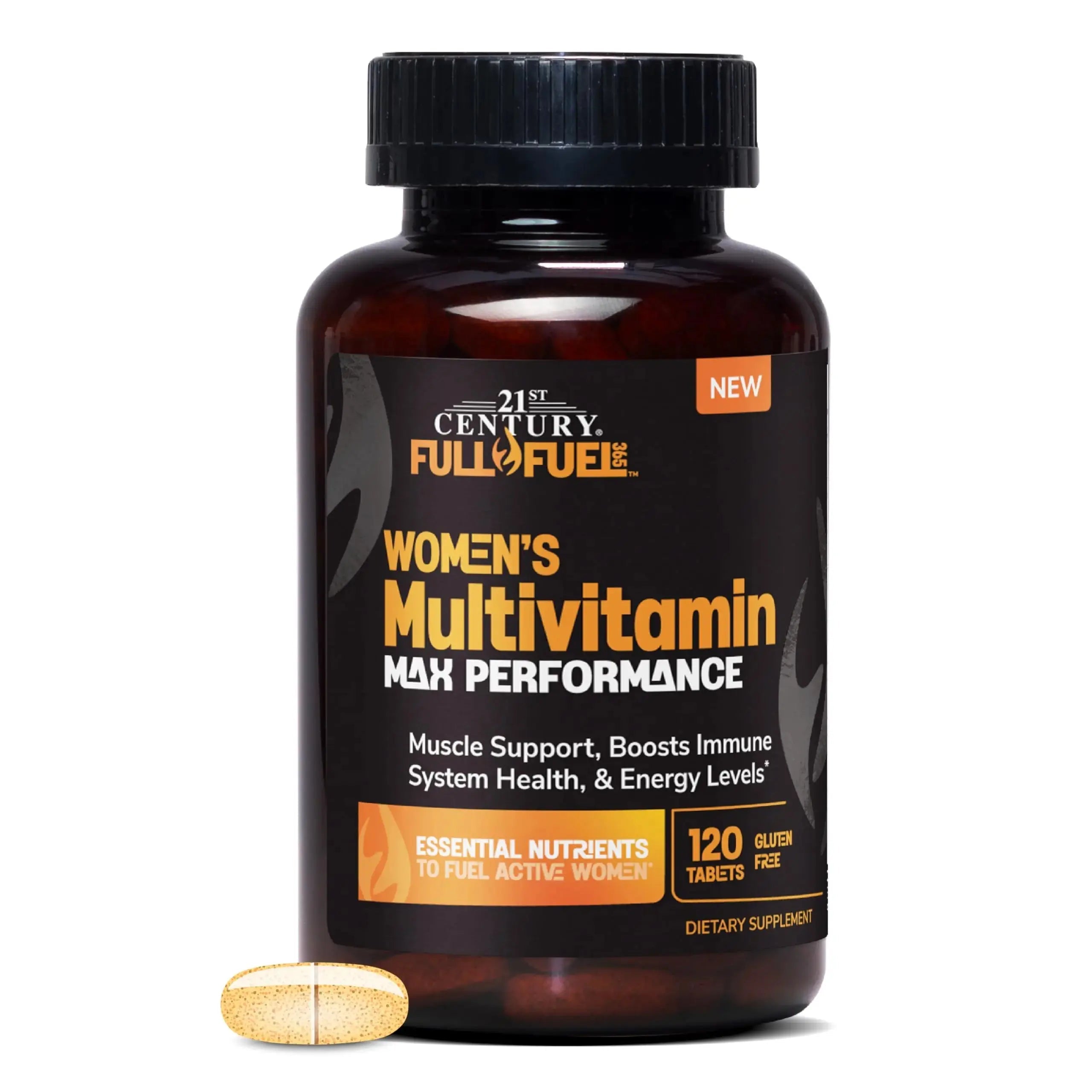 21st Century Full Fuel 365 Active Women’s Multivitamin, 120 Tablets, Daily Vitamins and Minerals for Energy, Muscle Support, Immune Health 21st Century Au supplements