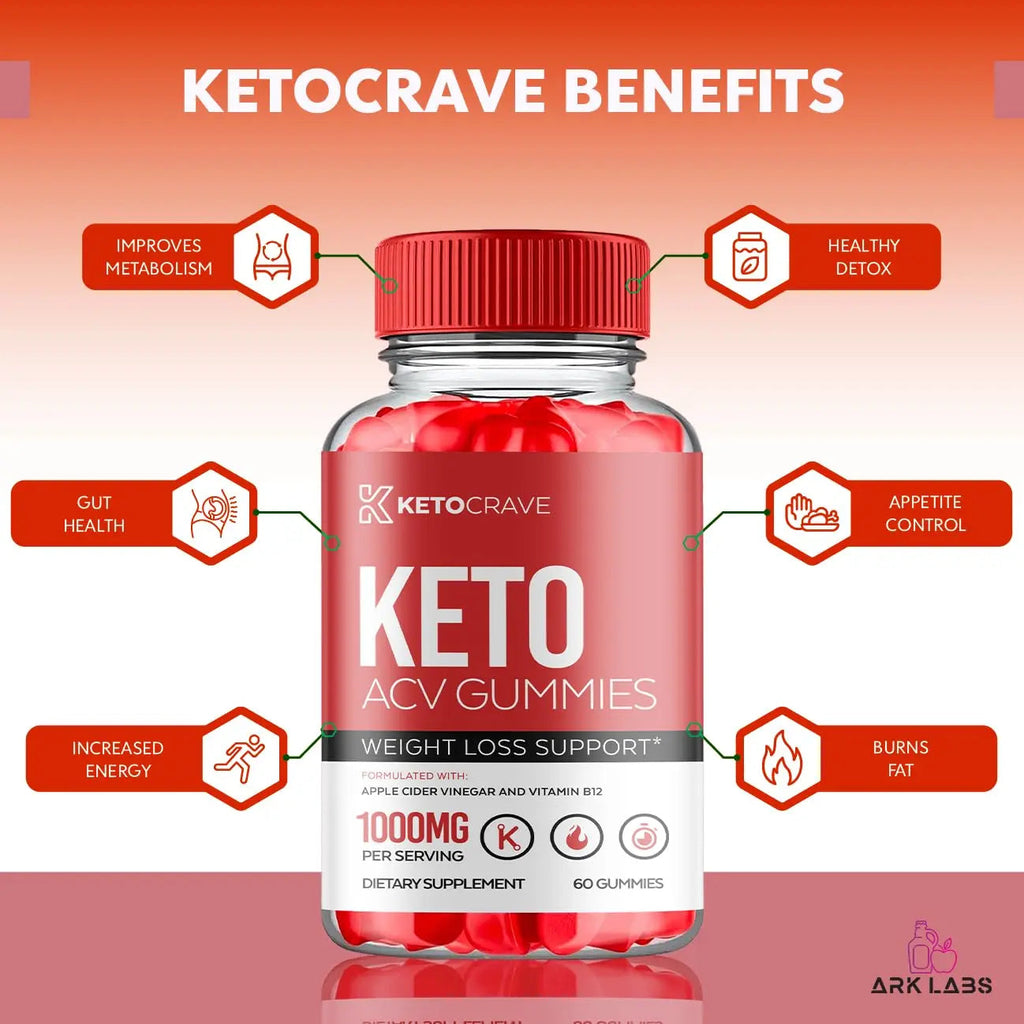 Keto Crave ACV Gummies, KetoCrave Keto ACV Gummies Advanced Weight Loss 1000MG Ark Labs Au supplements