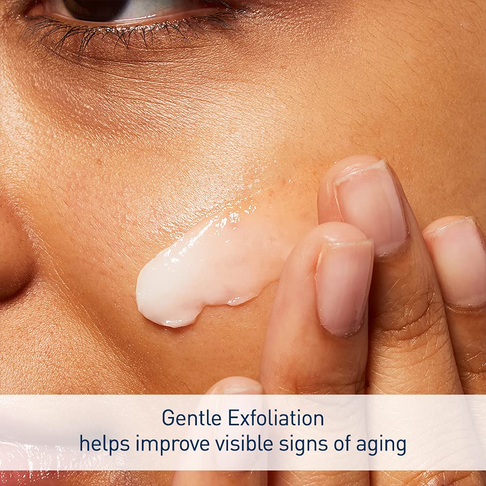 CeraVe Skin Renewing Nightly Exfoliating Treatment, Anti Aging Serum With 5% Blend Of Glycolic Acid & Lactic Acid