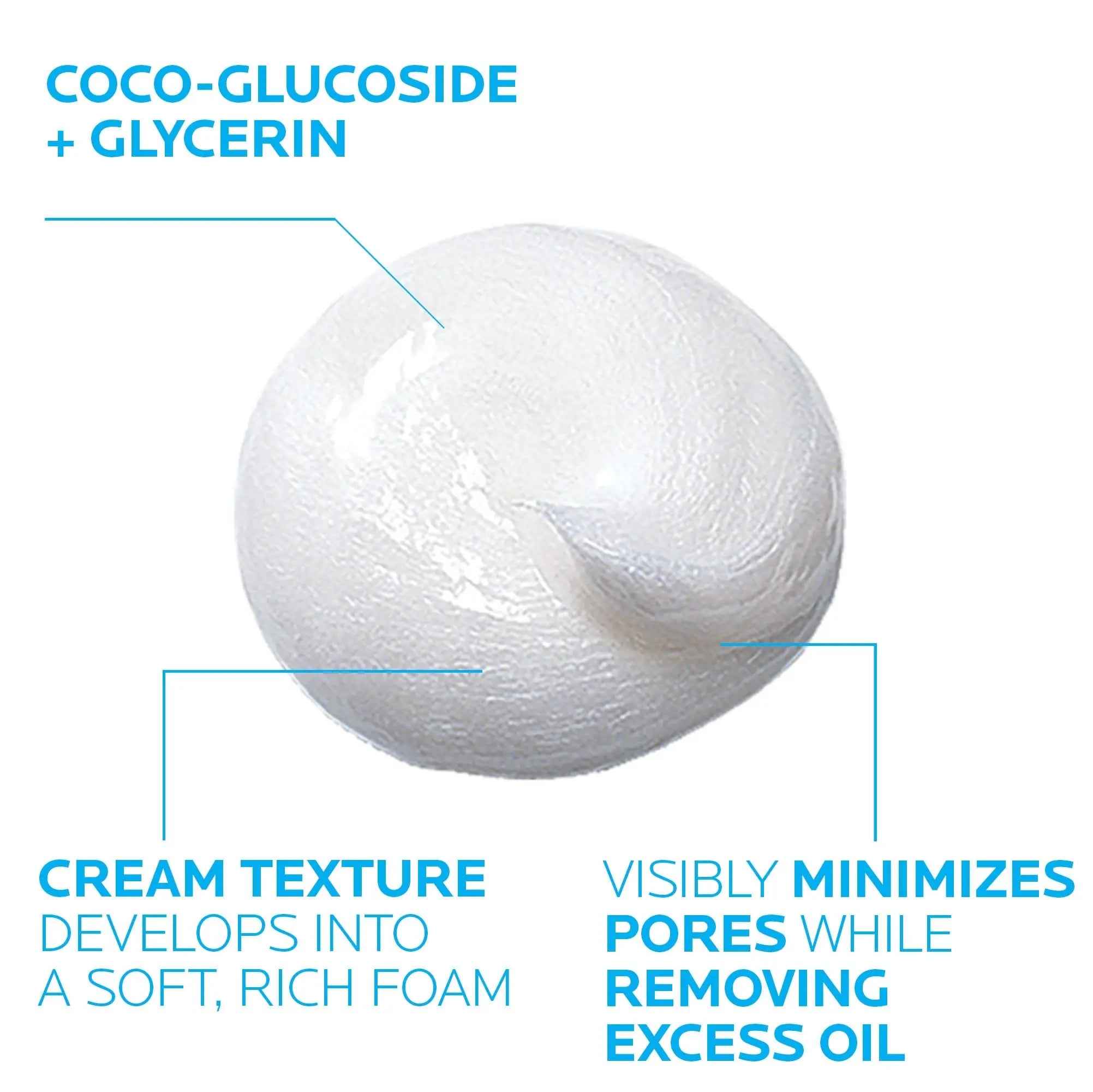 La Roche-Posay Effaclar Deep Cleansing Foaming Facial Cleanser, Cream La Roche-Posay Au supplements