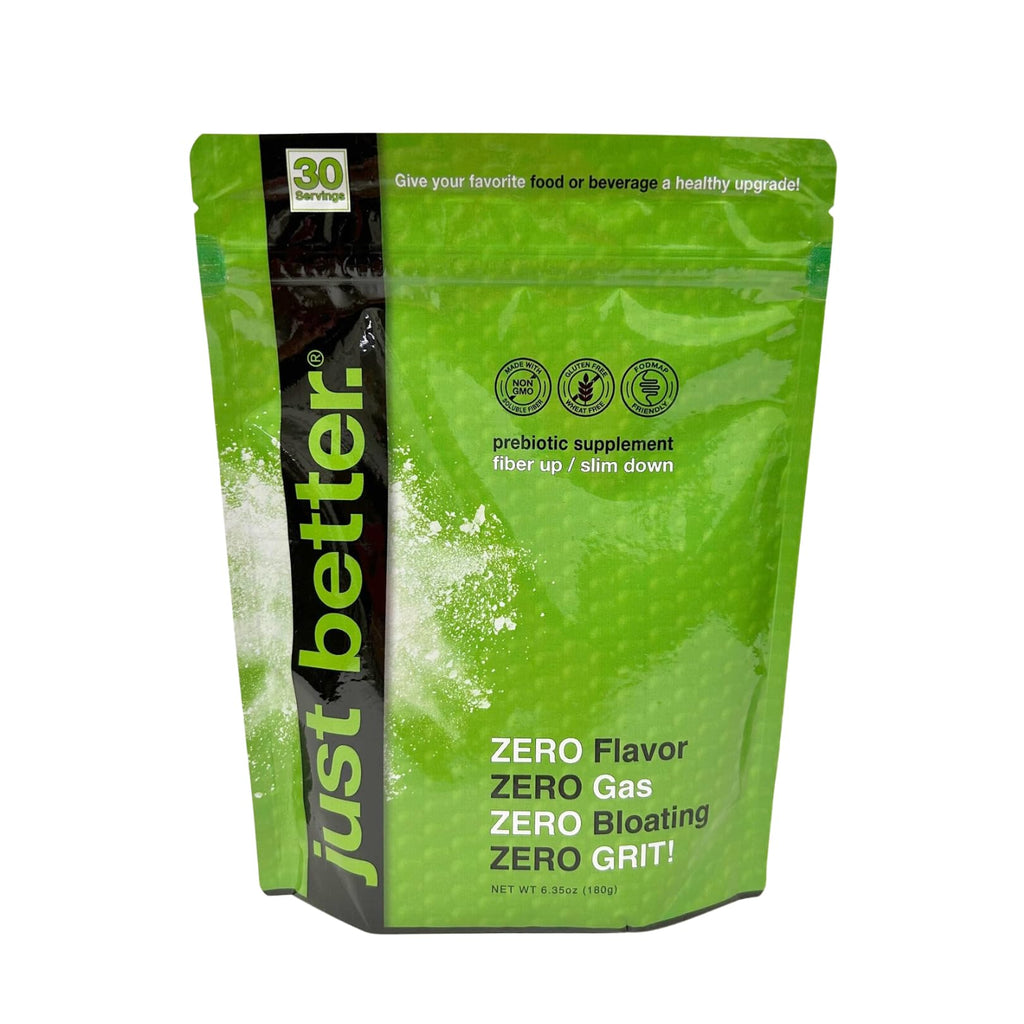 just better. Prebiotic Fiber Supplement for a Healthy Gut | Fiber Powder with Zero Grit Zero Taste and No Bloating or Gas | Feel Full Faster