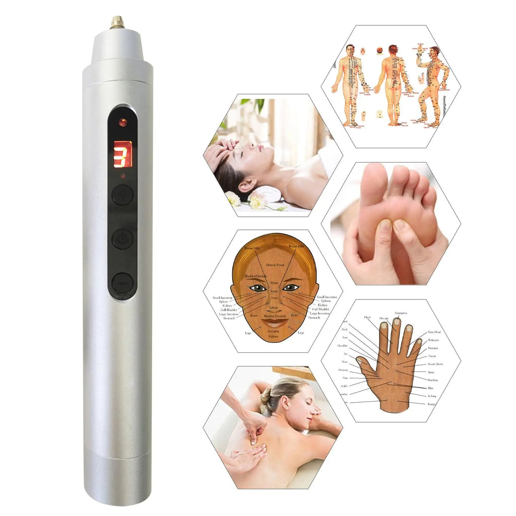 Global Care Market Meridians Energy Pen - Electronic Meridian Acupuncture Massage Pen Global Care Market Au supplements