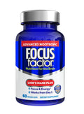 Focus Factor Lions Mane Plus, Advanced Nootropic with L-Theanine, Caffeine, Focus and Energy (60 Count) Focus Factor Au supplements