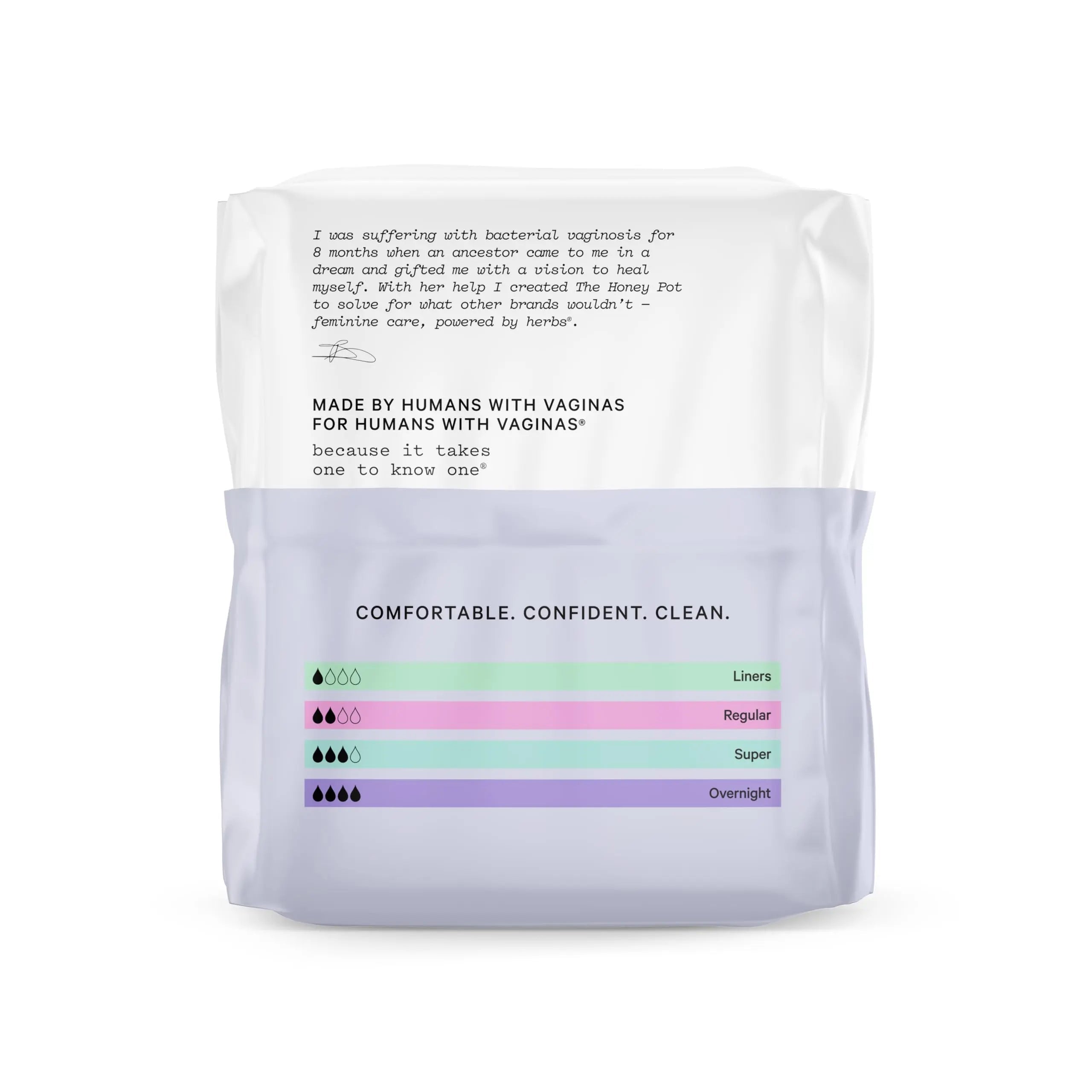 The Honey Pot Company - Non-Herbal Overnight Pads with Wings - Organic Pads for Women The Honey Pot Company Au supplements