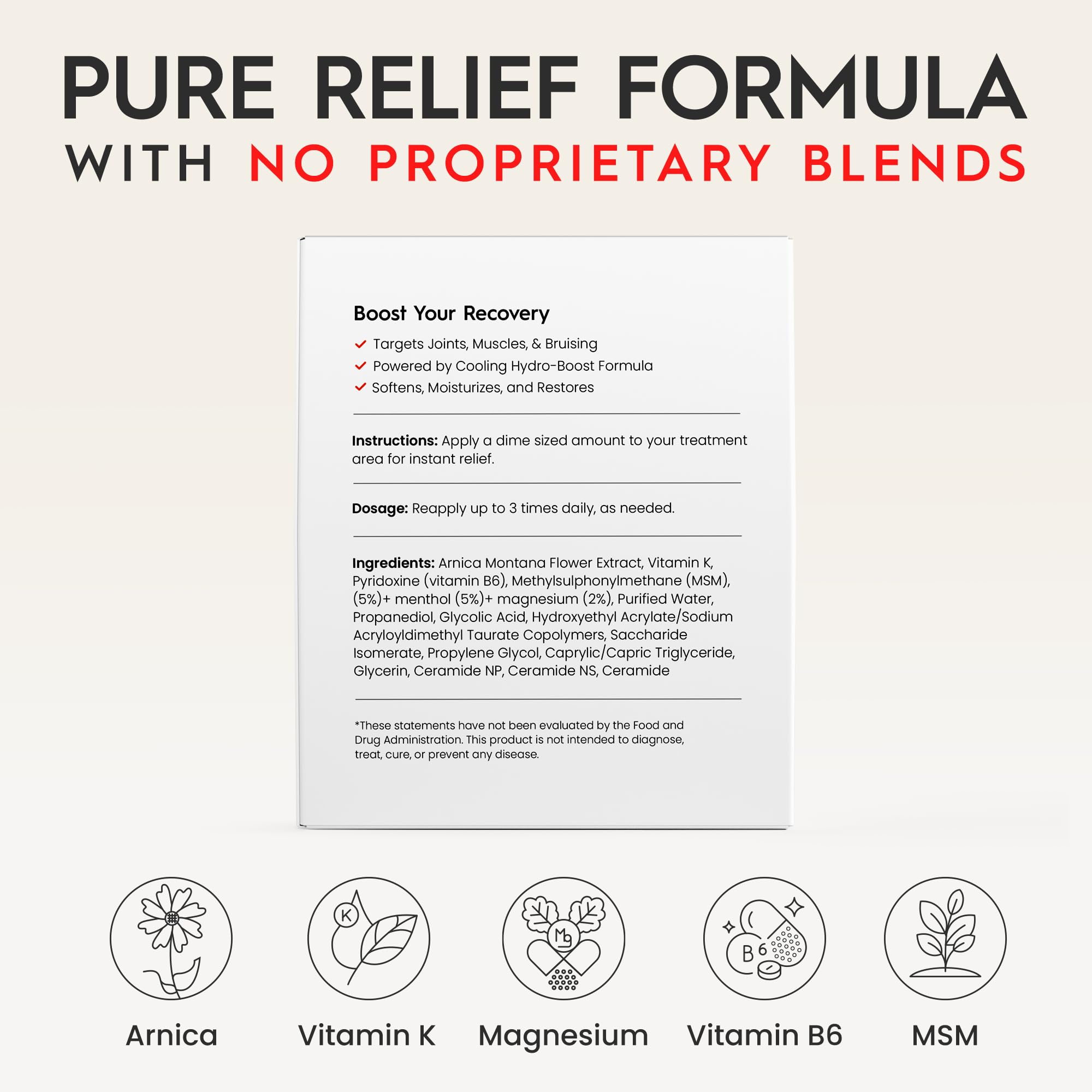 REVO Arnica Joint Muscle Cream REVOMADIC Au supplements