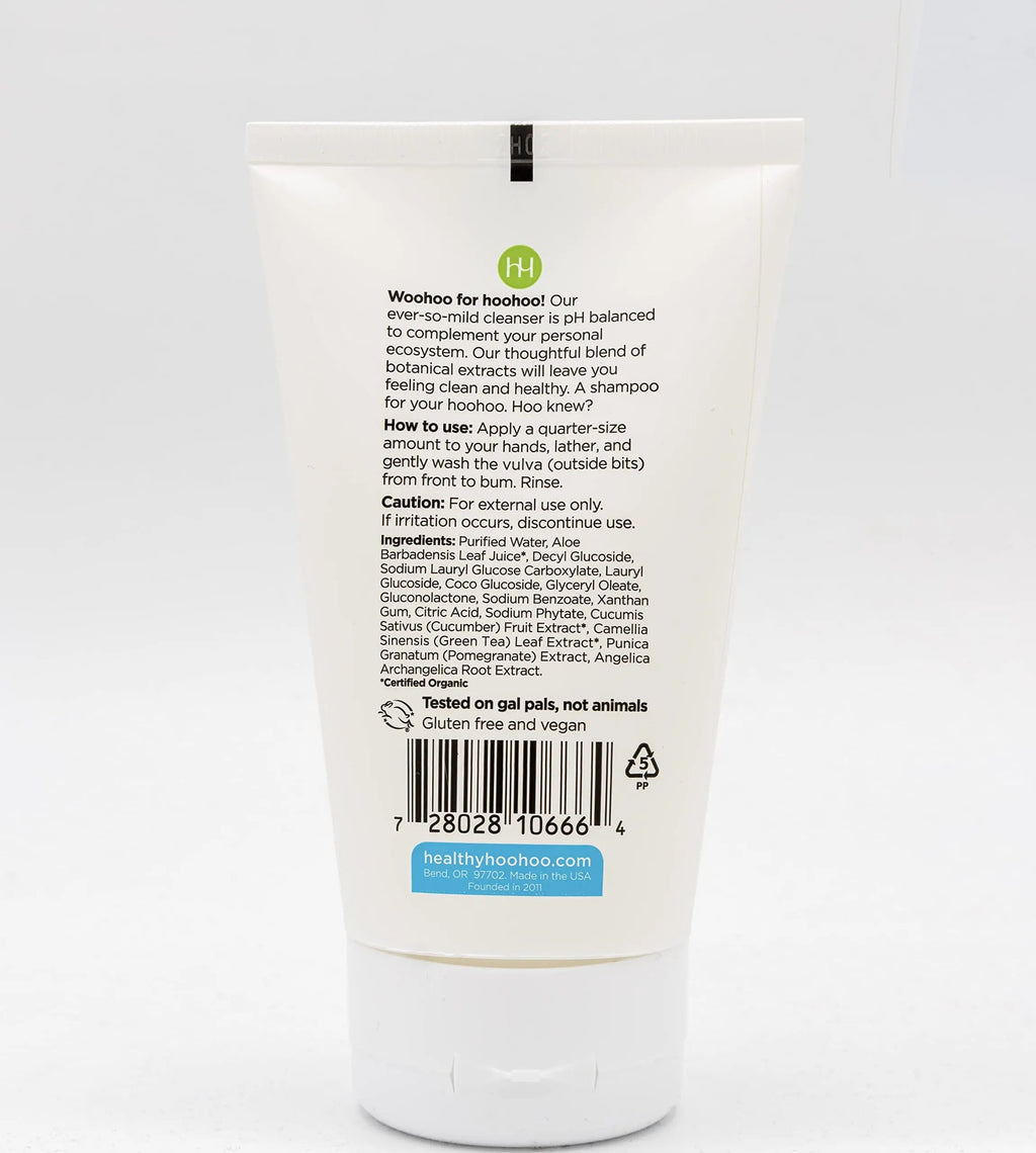 healthy hoohoo Gentle Feminine Wash - Organic Ingredients, pH Balanced, Fragrance Free healthy hoohoo Au supplements