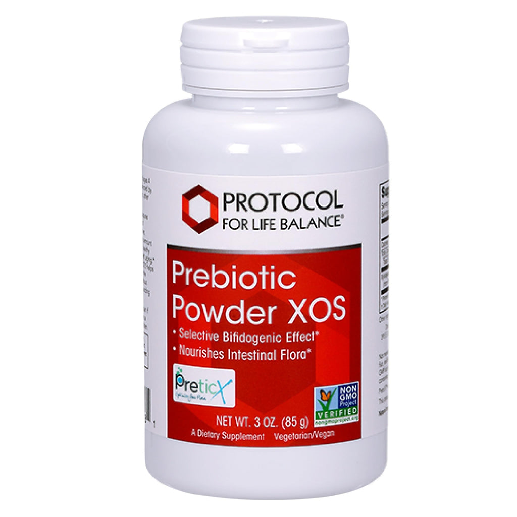 PROTOCOL FOR LIFE BALANCE Prebiotic Powder XOS - 1.55g per Serving - Intestinal Flora - Support GI Tract & Gut Health - Kosher & Non-GMO - 3 oz