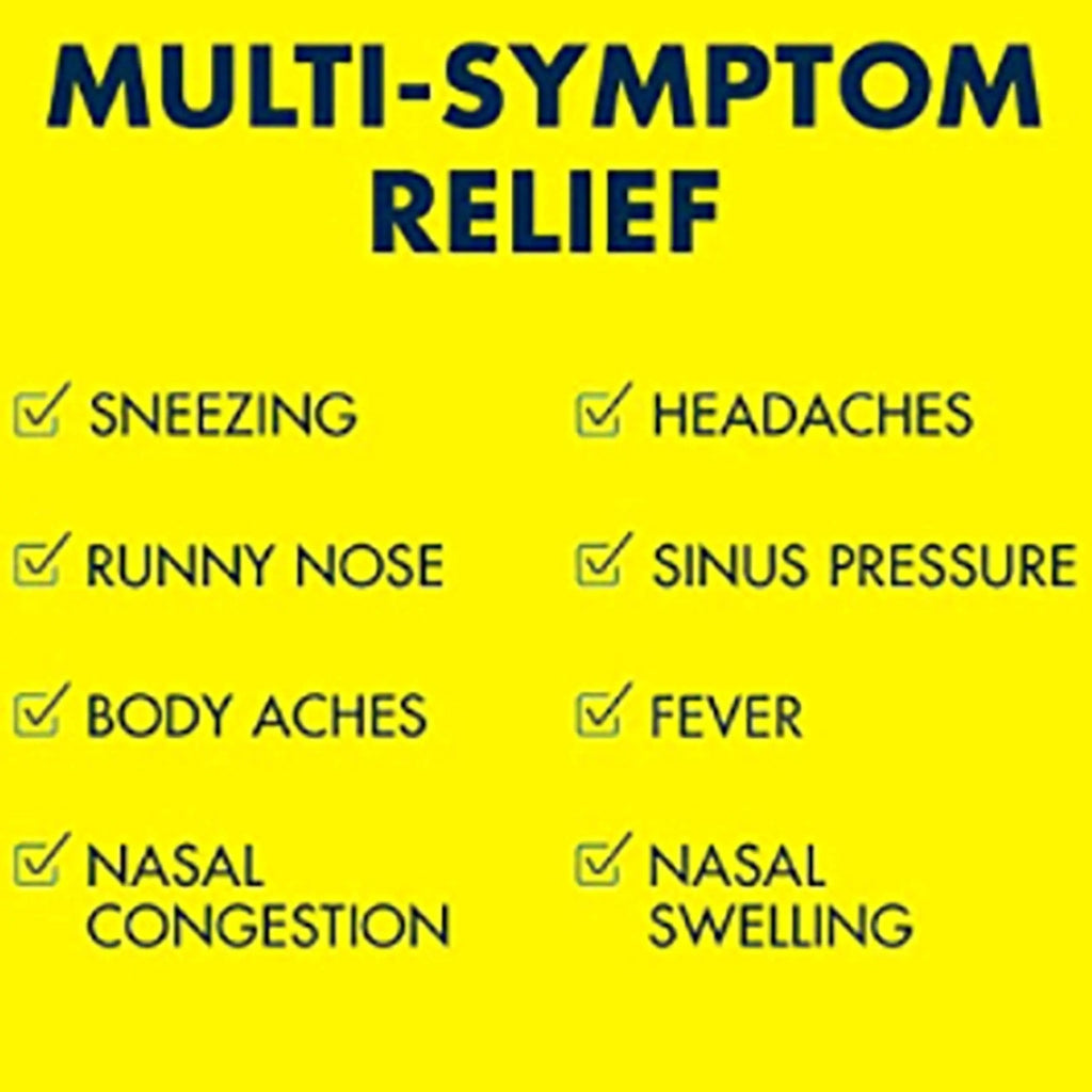 Advil Multi Symptom Cold and Flu Medicine, Cold Medicine for Adults with Ibuprofen, Phenylephrine HCL Advil Au supplements