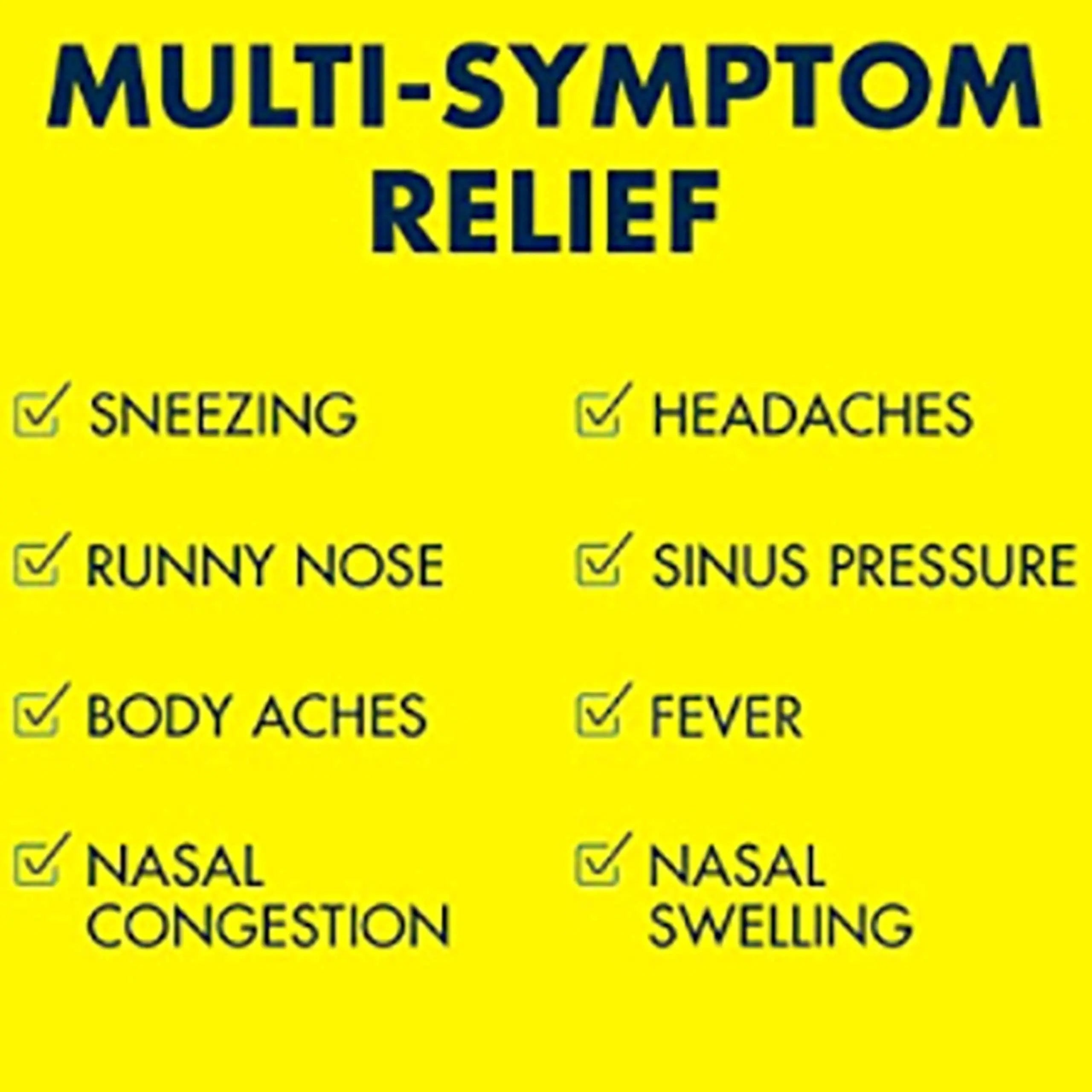 Advil Multi Symptom Cold and Flu Medicine, Cold Medicine for Adults with Ibuprofen, Phenylephrine HCL Advil Au supplements