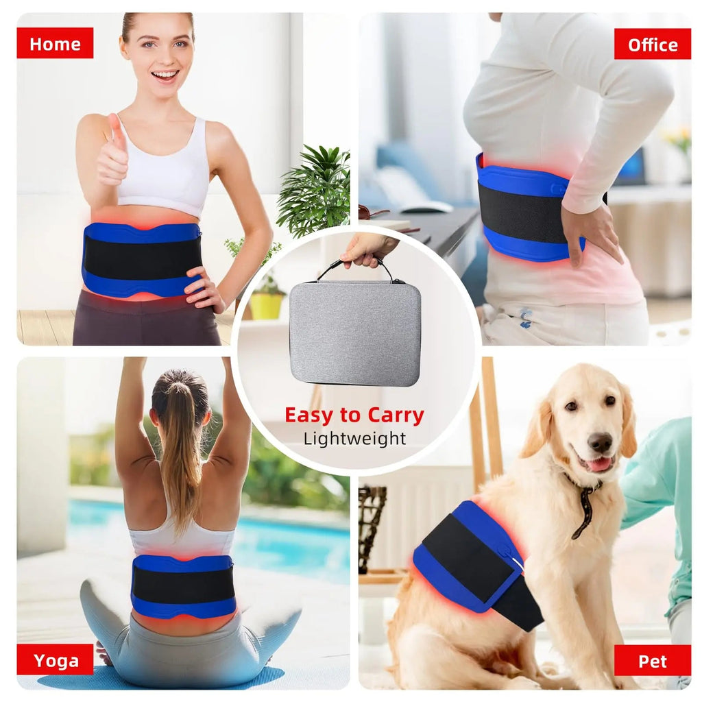 Yoveck Red Light Therapy Belt, Silicone Red Light Therapy Pad Near Infrared Light Therapy Yoveck Au supplements