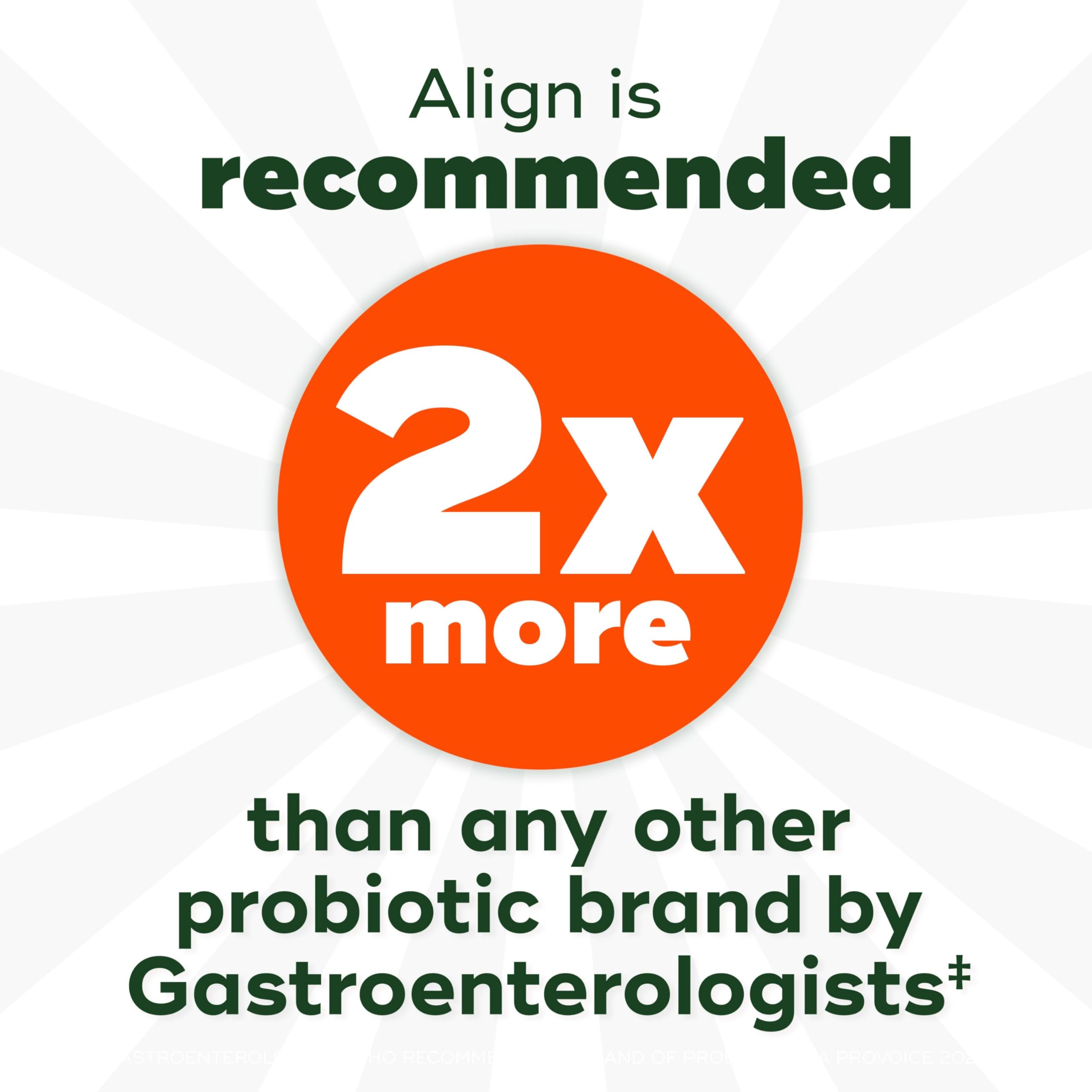 Align Dualbiotic, Prebiotics and Probiotics for Women and Men, Probiotics for Digestive Health, Prebiotics Help Nourish Good Bacteria, Natural Fruit Flavors, 90 Probiotic Gummies Align Au supplements