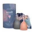 Saalt Soft Menstrual Cup - Best Sensitive Reusable Period Cup - Wear for 12 Hours - Tampon and Pad saalt Au supplements
