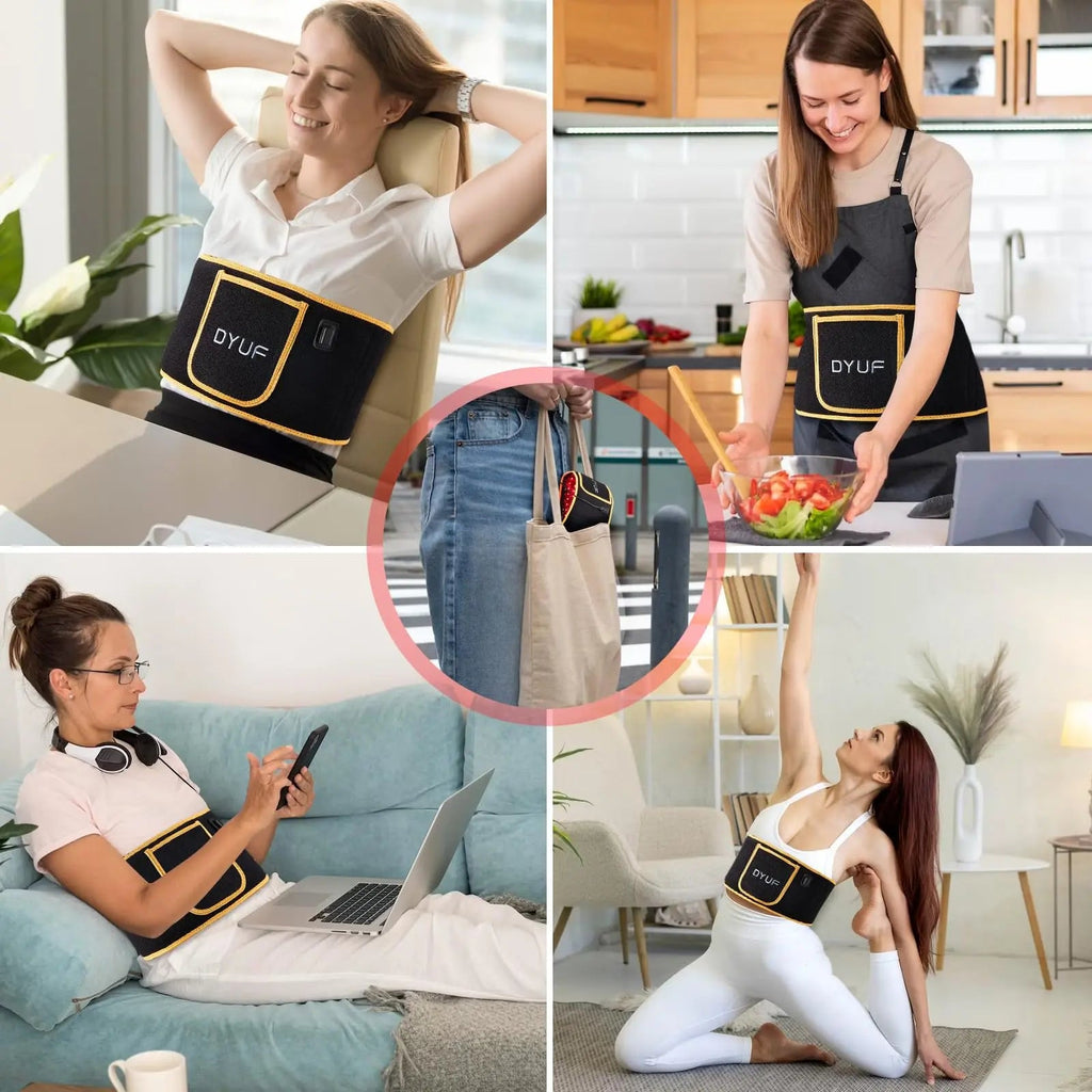 Red Light Therapy Belt DYUF Infrared Light Therapy : Muscle Recovery, Pain Relief, and Healing Device DYUF Au supplements