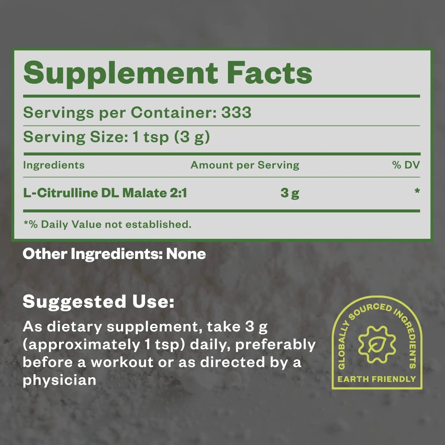 Purisure Citrulline Malate 2:1 Powder, 1 kg, Citrulline Supplement and Citrulline Nitrate Purisure Au supplements
