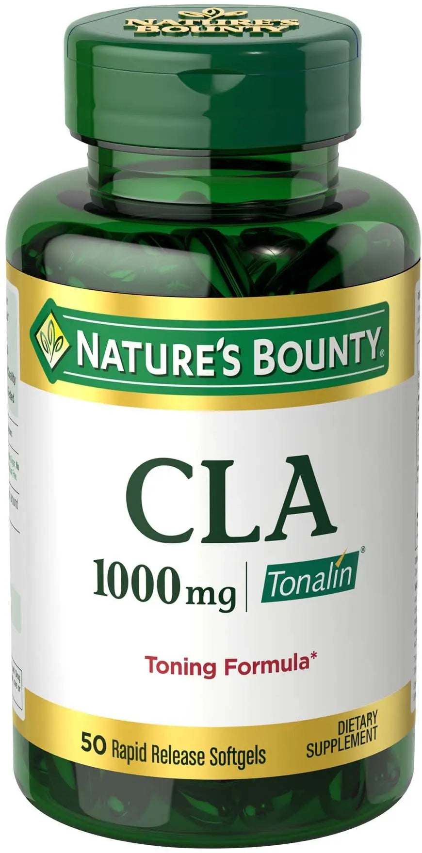 Nature's Bounty Tonalin Pills and Dietary Supplement, Diet and Body Support, 1000 mg Nature's Bounty Au supplements