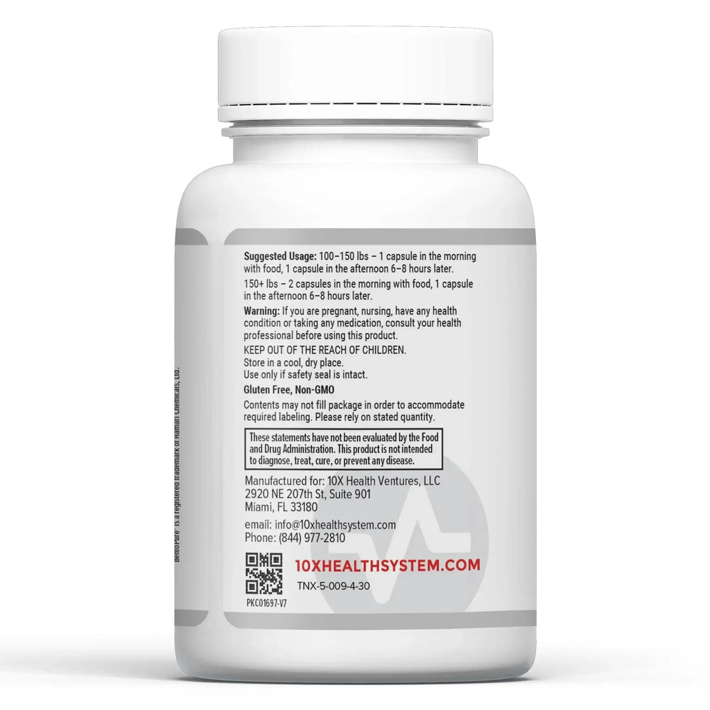 10X Health Optimize Multivitamin for Men - 90 Capsules, Methylated Multivitamin 34 in 1 Formula with 800 mcg of Vitamin B12, 5-MTHF, NAC - Methyl B Complex 10X Health System Au supplements