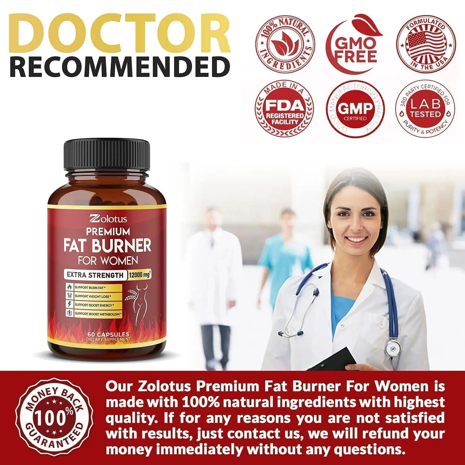 Premium Weight Loss Pills for Women, The Best Fat Burners for Women and Men Zolotus Au supplements