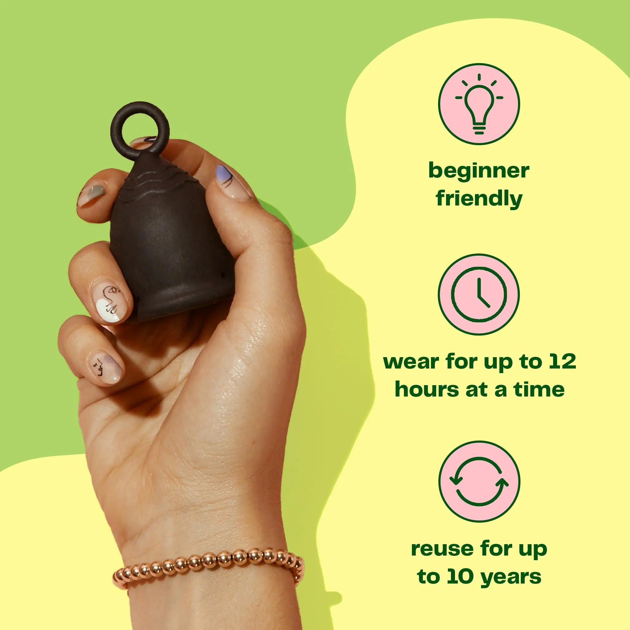 Viv for Your V Menstrual Cup | Extra Small | Safe, Comfortable, Alternative to Tampons and Pads VIV FOR YOUR V. Au supplements