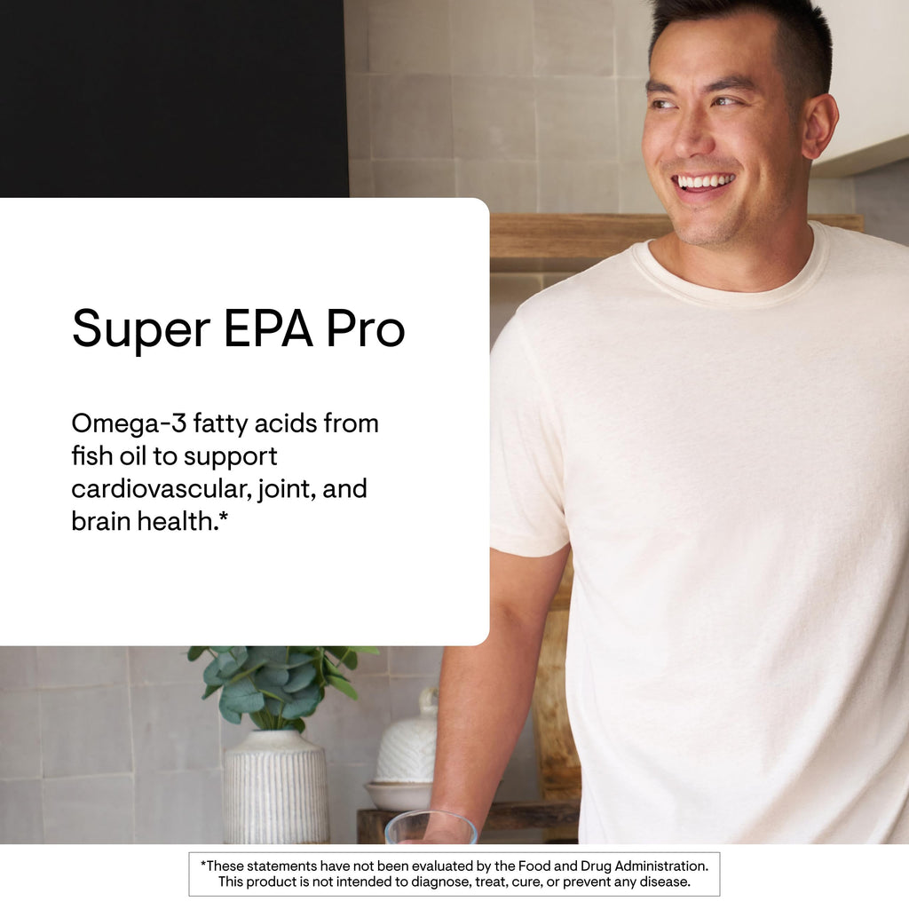 THORNE - Super EPA Pro - Omega-3 Fish Oil Supplement with EPA & DHA from Sustainably Sourced Cold-Water Fish - Promotes Blood Lipid Support* - Third-Party Certified