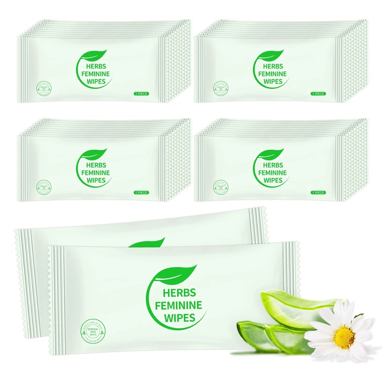 Hipruict Travel Feminine Hygiene Wipes,50 Count Intimate Wipes Feminine Care,Ph Balanced Hipruict Au supplements