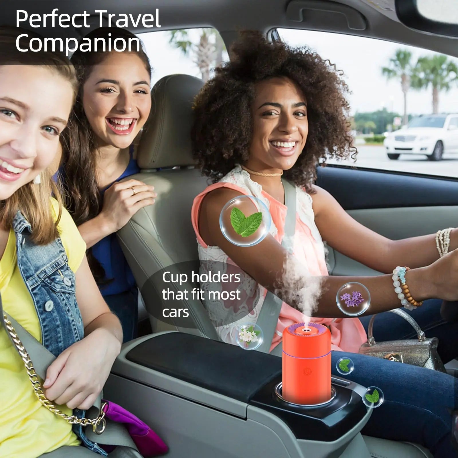 CHOUWEEK Car Essential Oil Diffuser, Mini Portable Air Diffuser for Aromatherapy, Small USB CHOUWEEK Au supplements