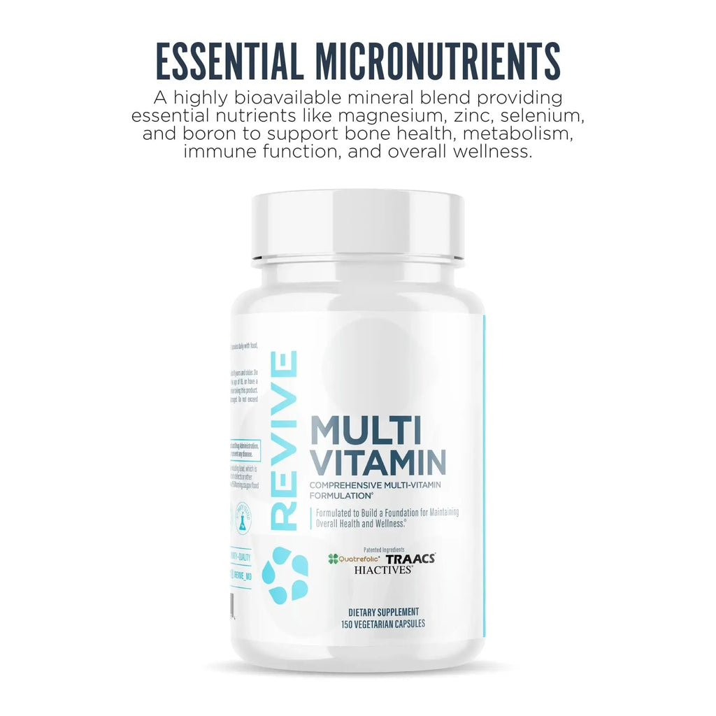 Revive MD Multi-Vitamin Supplement for Men & Women – Daily Multivitamin Supports Energy, Immunity & Overall Health with Essential Vitamins Revive Au supplements