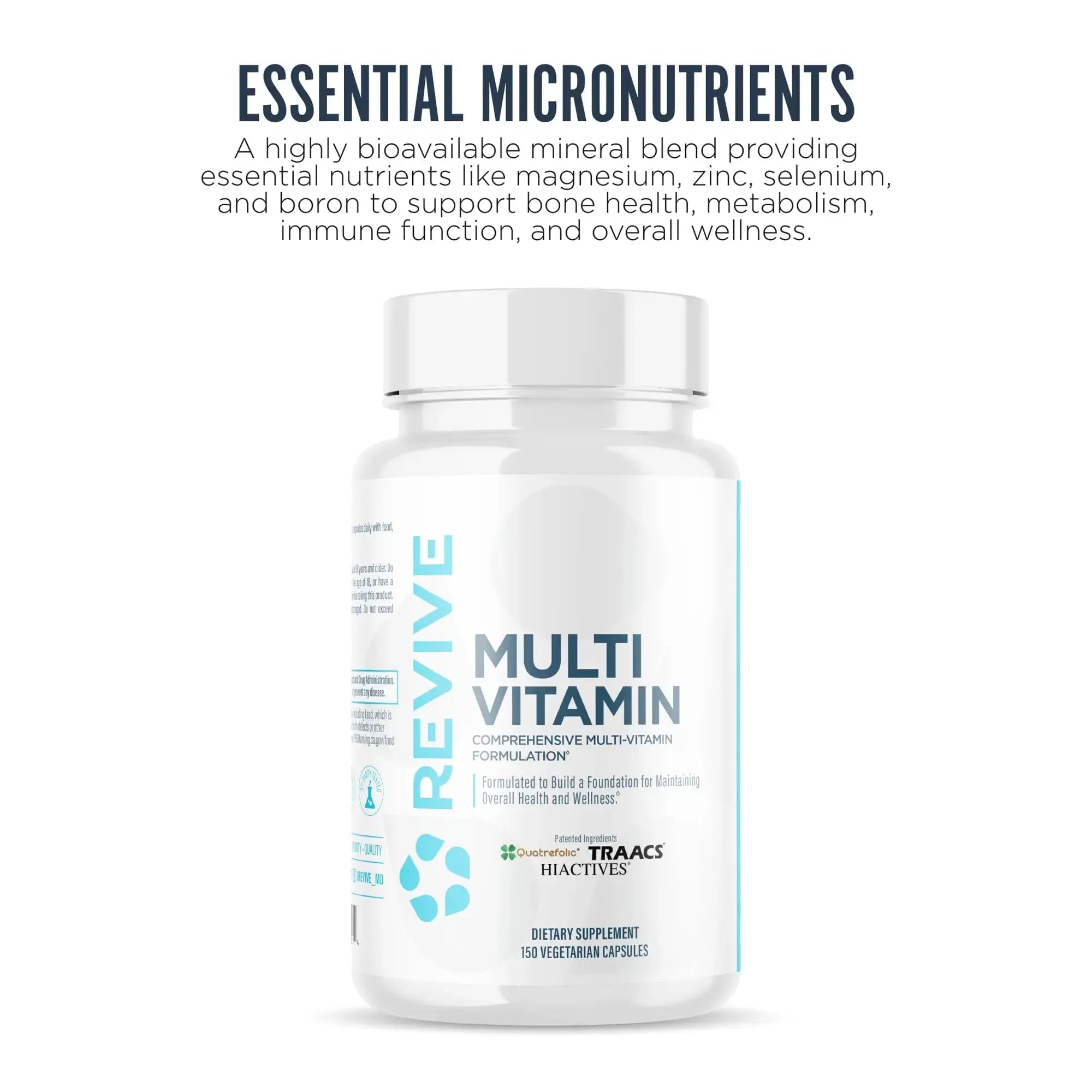 Revive MD Multi-Vitamin Supplement for Men & Women – Daily Multivitamin Supports Energy, Immunity & Overall Health with Essential Vitamins Revive Au supplements