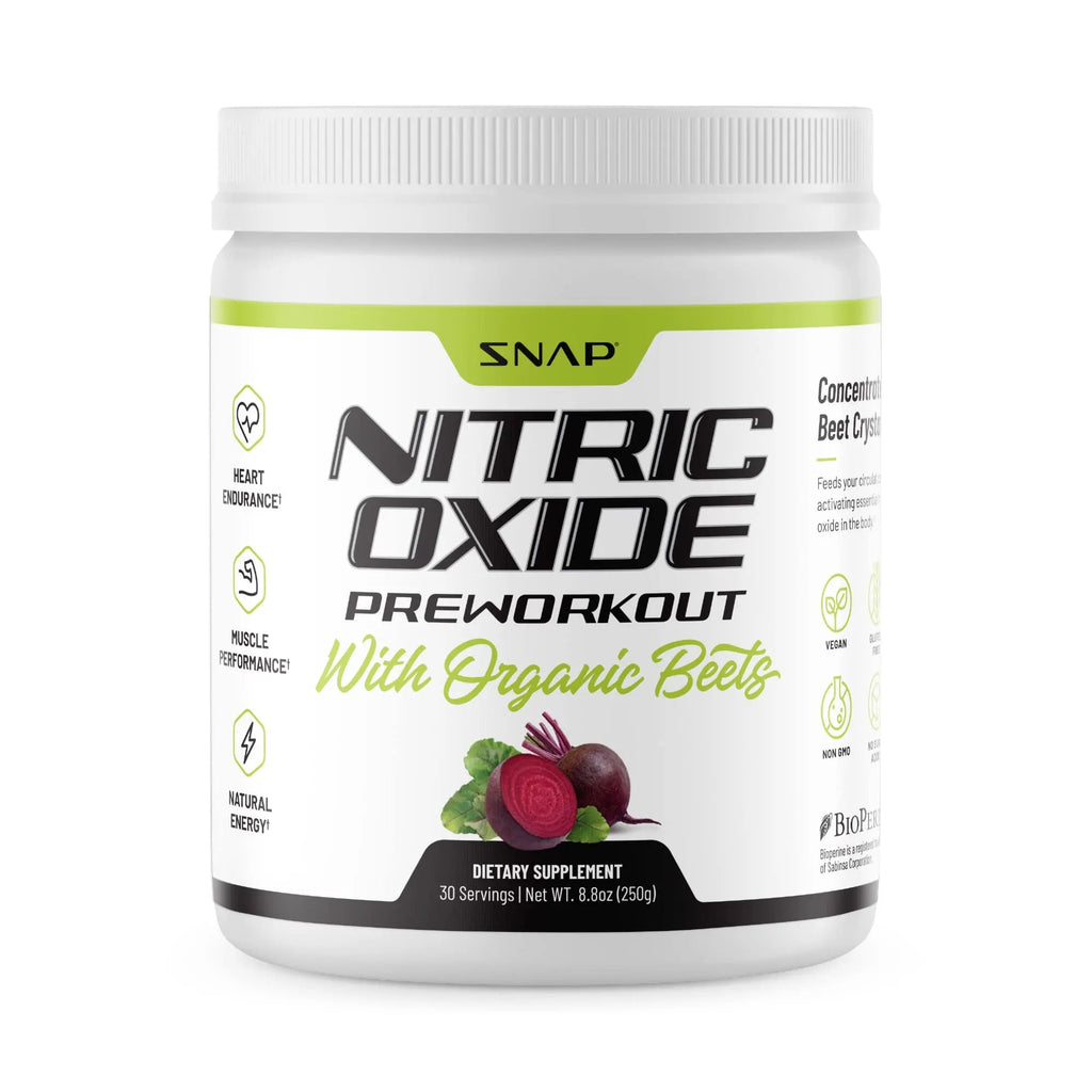 Snap Supplements Preworkout Beet Root Powder, Nitric Oxide Pre Workout with Organic Snap Supplements Au supplements