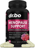 Menopause Supplements for Women Support Pills - Natural Menopause Relief for Hot Flashes, Night Sweats & Mood Swings with Dong Quai, Chasteberry & Black Cohosh - Hormone Balance for Women Supplement DR. BO Au supplements