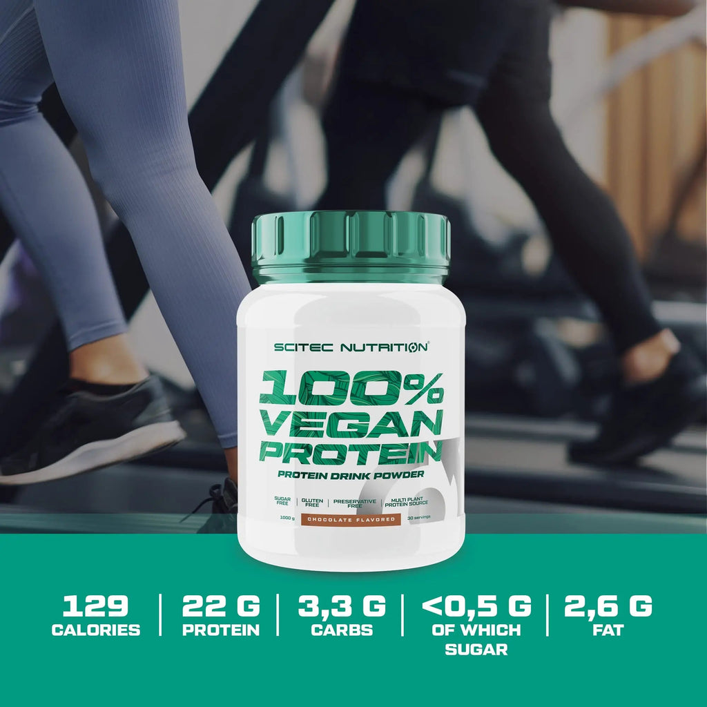 Scitec Nutrition 100% Vegan Protein – 5 Plant-Based Protein Sources – Fortified with Vitamin B12 Scitec Nutrition Au supplements