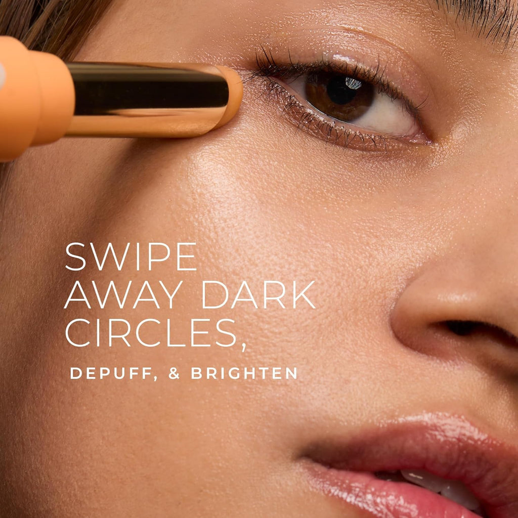 RoC Multi Correxion Revive + Glow Eye Balm with Vitamin C (0.14 oz) + Retinol Eye Cream Packette